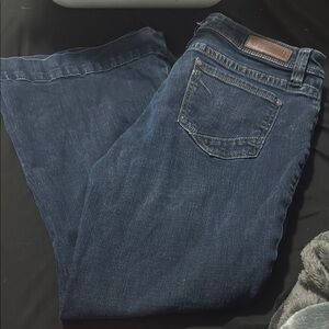 rock&roll denim flare jeans